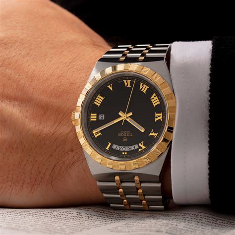 tudor royal 41mm acciaio oro|tudor 41mm royal review.